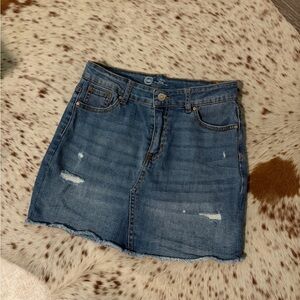 Wonder Nation Blue Denim Mini Skirt